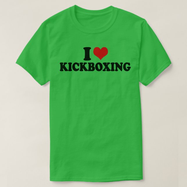 Camiseta Adoro Kickboxing (Frente do Design)