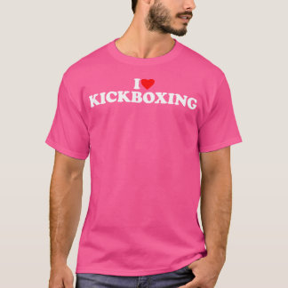 Camiseta Adoro Kickboxing Kickboxing Lover I Heart
