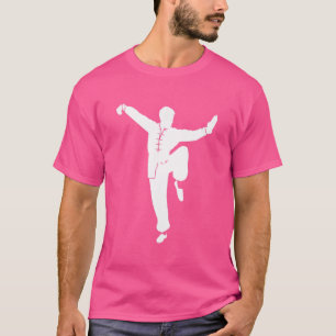 Camiseta Adoro Kungfu Treinando Arte Marcial Kung Fu Design
