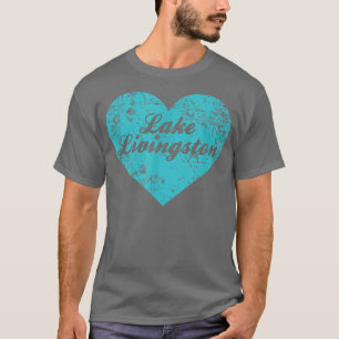Camiseta Adoro Lago Livingston, Teas Camping Gift