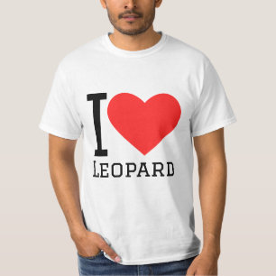 Camiseta Adoro leopardo