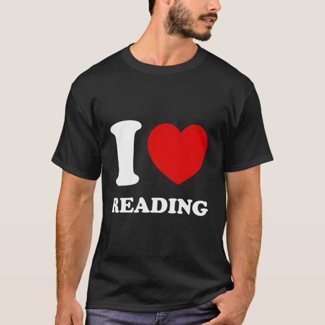 Camiseta Adoro Ler (Frente)