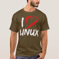 Adoro Linu com o Coração e o Pinguin Tu Aberto