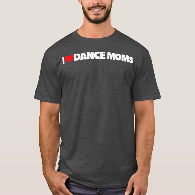 Camiseta Adoro Mães de dança cardíaca (Frente)