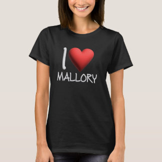 Camiseta Adoro Mallory Name Menina Personalizada Amiga Mulh