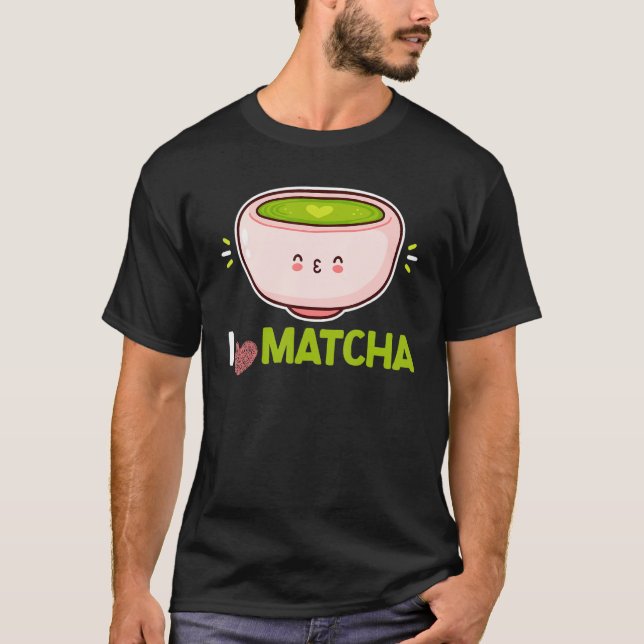 Camiseta Adoro Matcha Green Powers Deixando Matcha (Frente)