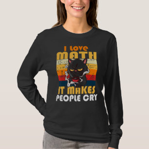Camiseta Adoro Matemática Que Faz As Pessoas Chorarem De Ga