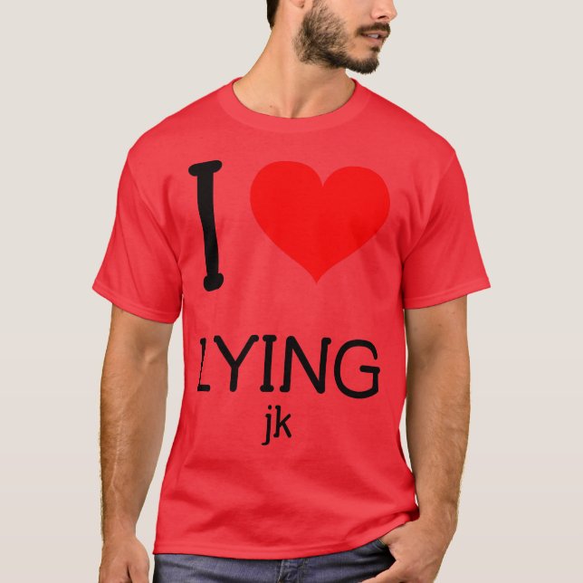 Camiseta Adoro mentir (Frente)