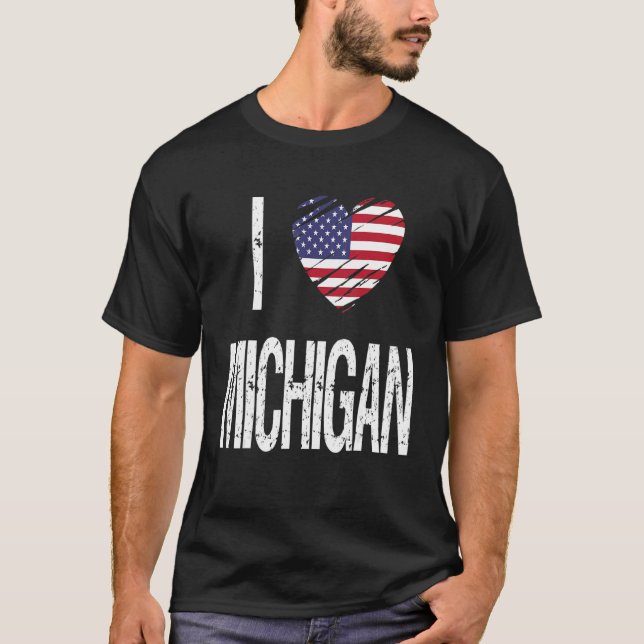 Camiseta Adoro Michigan (Frente)