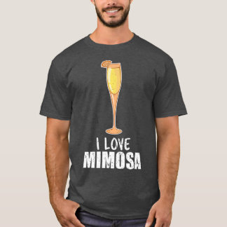 Camiseta Adoro Mimosa Cocktail Champagne Citrus Juice
