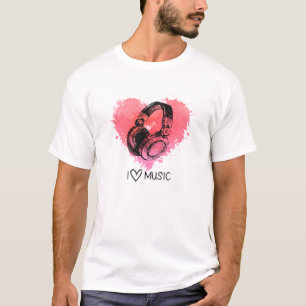 Camiseta Adoro Música
