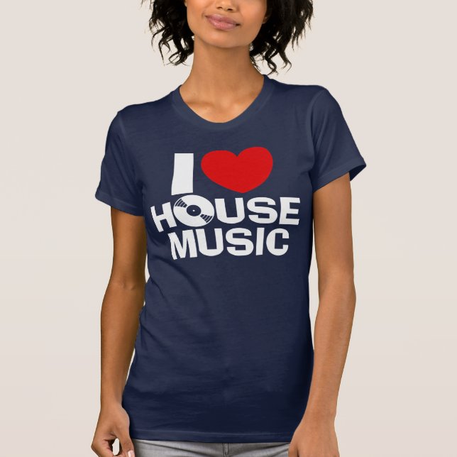 Camiseta Adoro Música House (Frente)