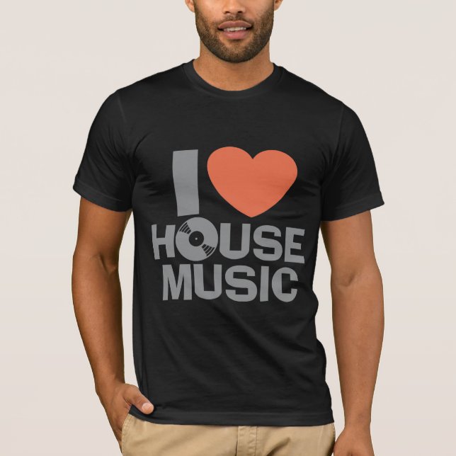 Camiseta Adoro Música House (Frente)