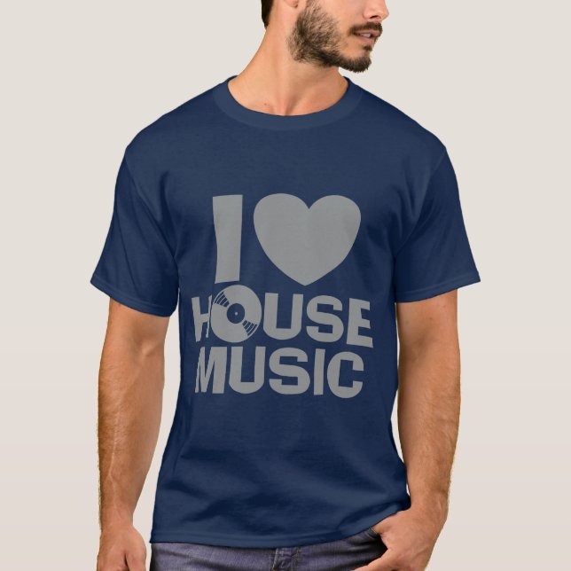 Camiseta Adoro Música House (Frente)