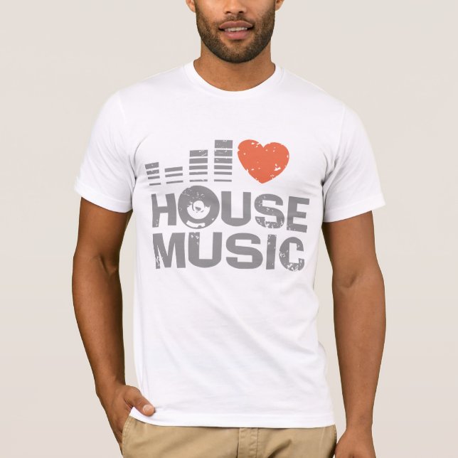 Camiseta Adoro Música House (Frente)