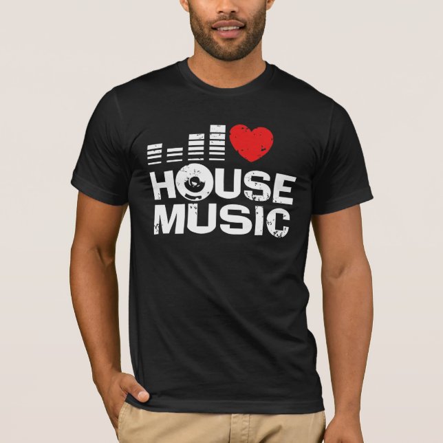 Camiseta Adoro Música House (Frente)