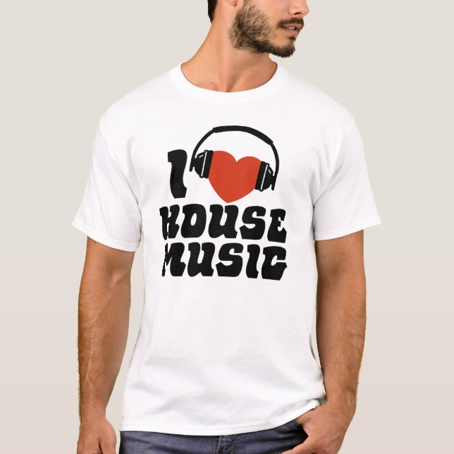 Camiseta Adoro Música House (Frente)