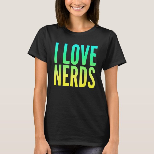 Camiseta Adoro Nerd (Frente)