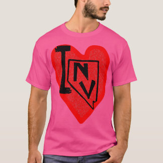 Camiseta Adoro Nevada I Heart Nevada