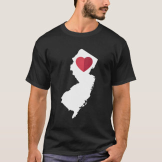 Camiseta Adoro New Jersey Nj Cute State Pride Heart Gift S