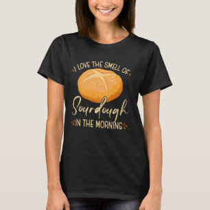Camiseta Adoro O Cheiro Da Padaria De Sourdough