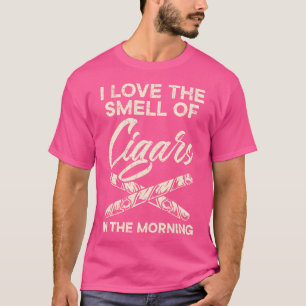 Camiseta Adoro O Cheiro De Cigarro Cigarro Fumado