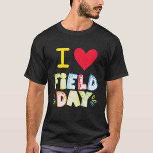 Camiseta Adoro o Dia do Campo Escolar