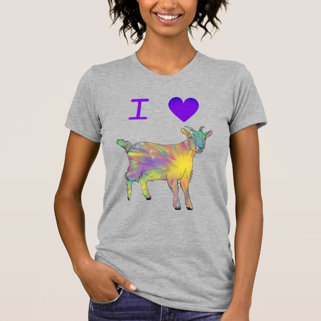 Camiseta Adoro o Goats Slogan (Frente)