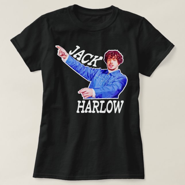 Camiseta Adoro O Homem Engraçado Jack Harlow Presente Para  (Frente do Design)