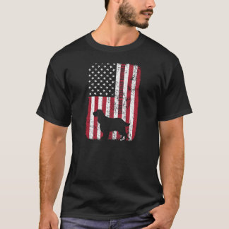 Camiseta Adoro o inglês Springer Spaniel Funny Gift