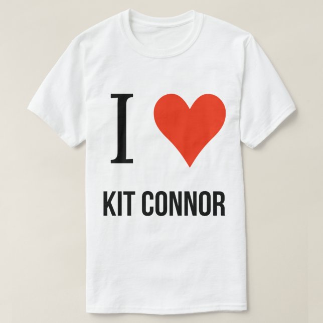 Camiseta Adoro o kit Connor (Frente do Design)