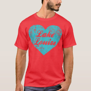 Camiseta Adoro o Lago Louise, Presente de Acampamento no Al