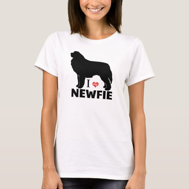 Camiseta Adoro o meu Cachorro Novo da Terra Nova (Frente)