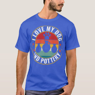 Camiseta Adoro o meu cão e a minha picada de carne picada