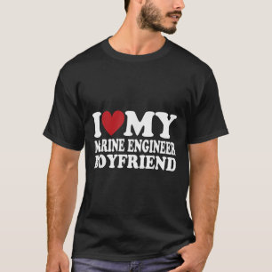 Camiseta Adoro O Meu Engenheiro Namorado Engraçado Namorada