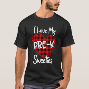 Camiseta Adoro O Meu Ensino De Coração De Xadrez Leopardo D