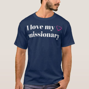Camiseta Adoro O Meu Prêmio Mórmon Do LDS Missionário