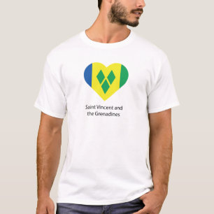 Camiseta Adoro o Santo Vincent e as Granadinas