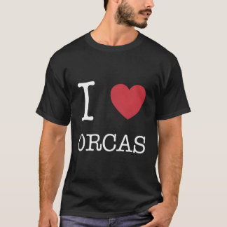 Camiseta Adoro Orcas I He Orcas