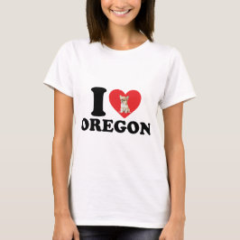 Camiseta Adoro Oregon e Meu Chihuahua