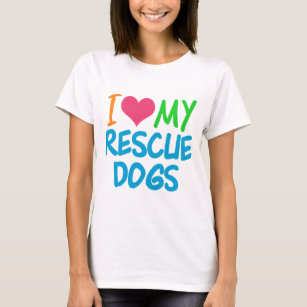 Camiseta Adoro Os Meus Cachorros De Emergência