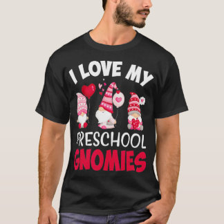 Camiseta Adoro Os Meus Gnomos Da Pré-Escolia, Dia de os nam