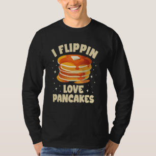 Camiseta Adoro panquecas que fazem panquecas