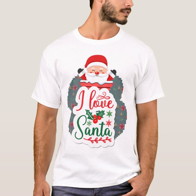 Camiseta Adoro Papais noeis (Frente)