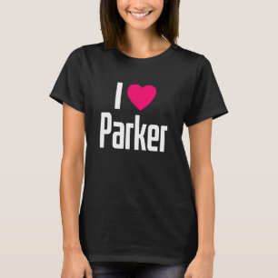 Camiseta Adoro Parker Pink Heart I Heart Parker