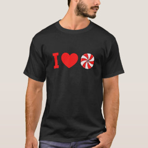 Camiseta Adoro Peppermint Candy Cane Peppermint