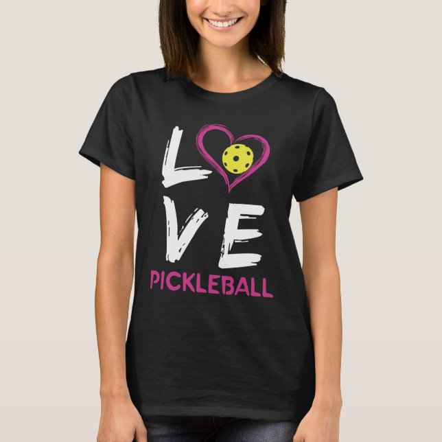 Camiseta Adoro Pickleball Pickleball Ball Tee for Player (Frente)