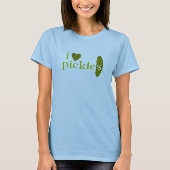 Camiseta Adoro picles (Frente)