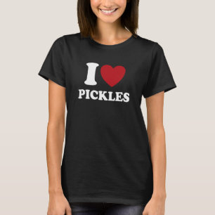 Camiseta Adoro picles I Heart Pickles