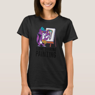 Camiseta Adoro Pintor de Pintura em Diamante Arduas